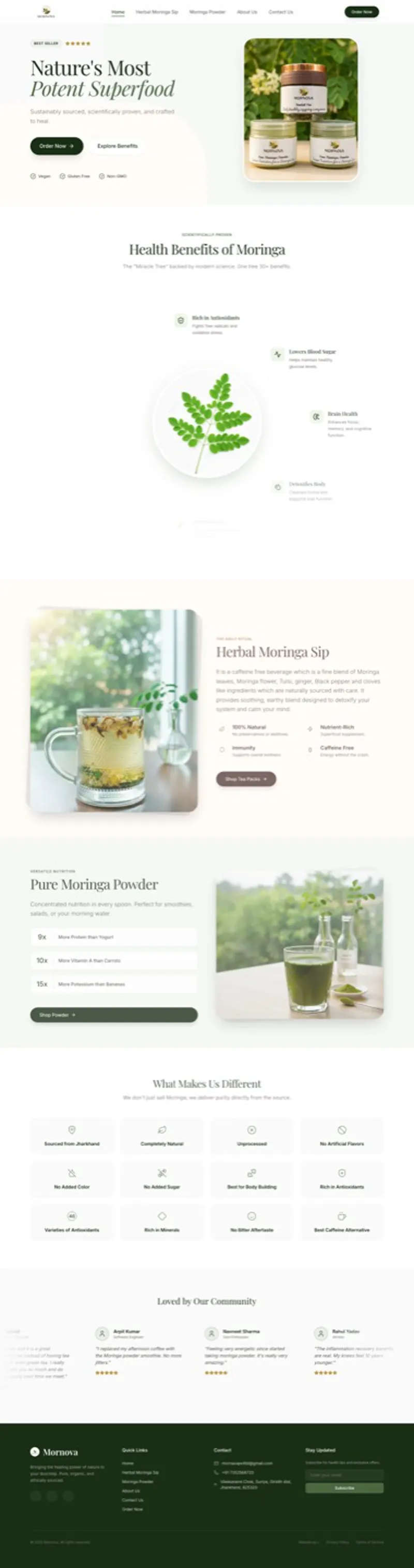 Mornova — E-Commerce